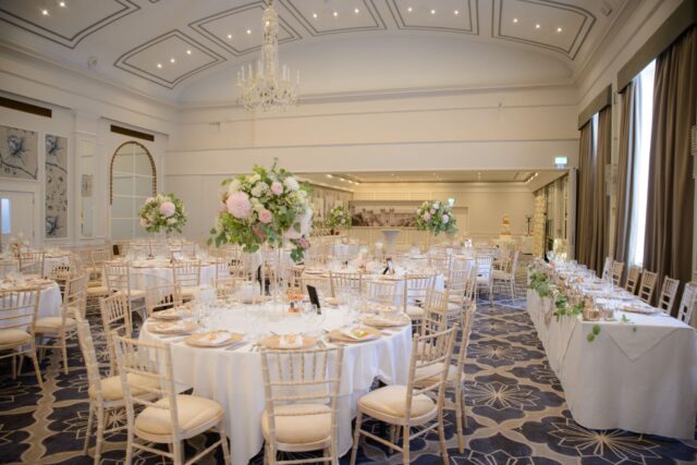 The Castle Hotel Windsor Suite wedding breakfast